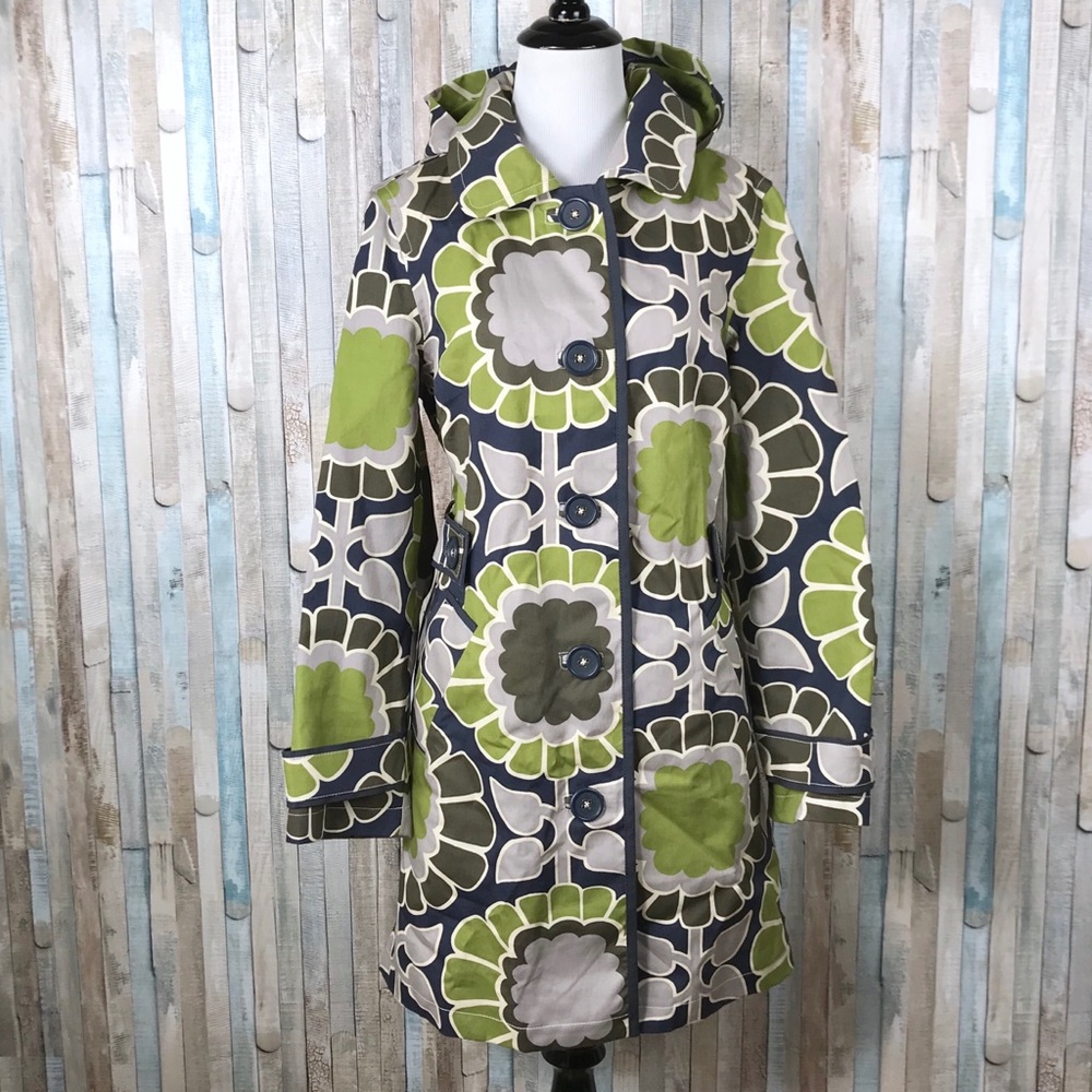 Boden 8 Rainy Day Mac Jacket Rain Trench Coat - Picture 2 of 8